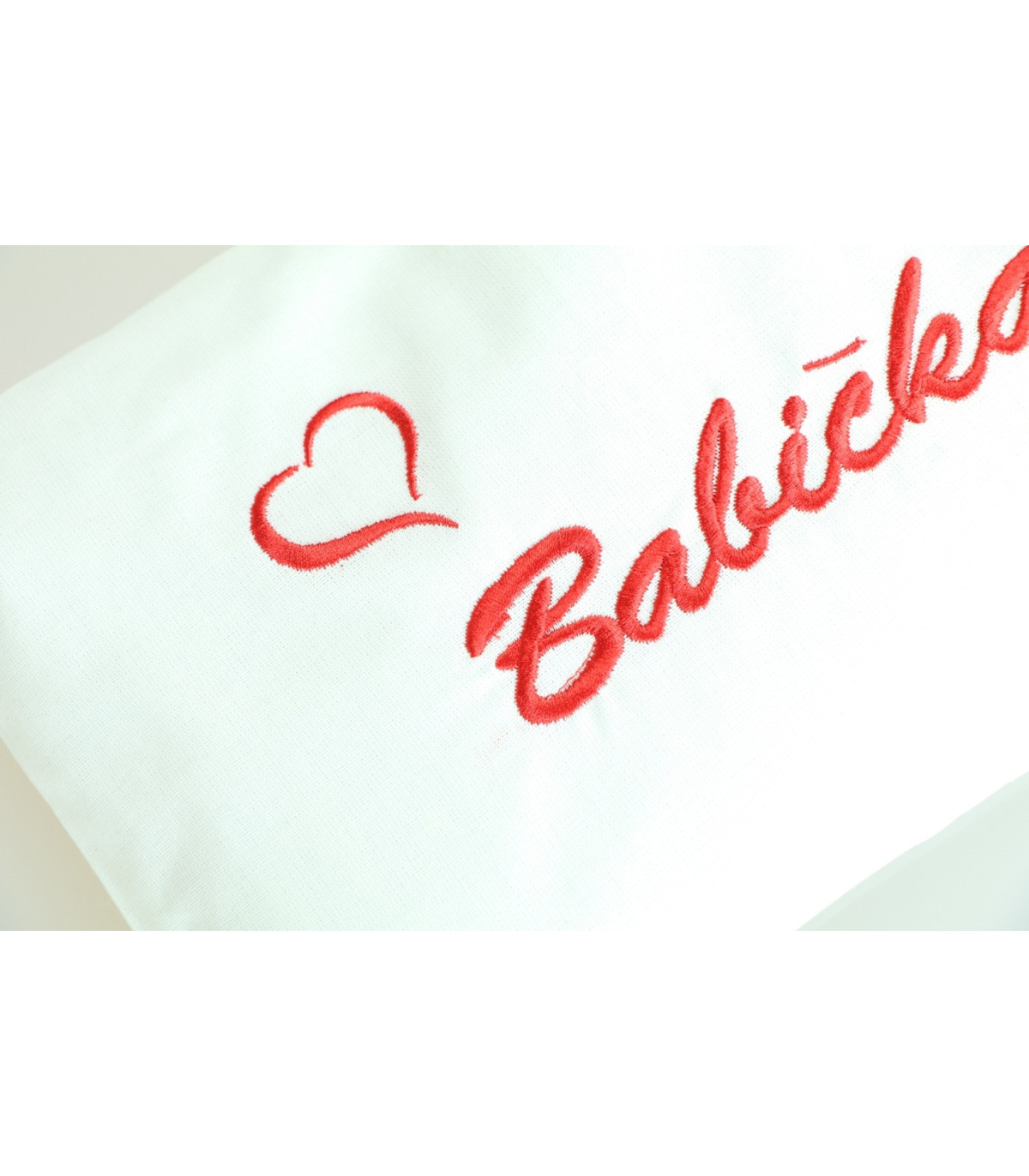 Ohrievací vankúšik s venovaním babička