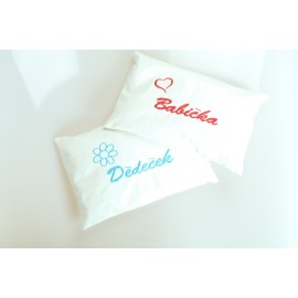 Ohrievací vankúšik s venovaním babička