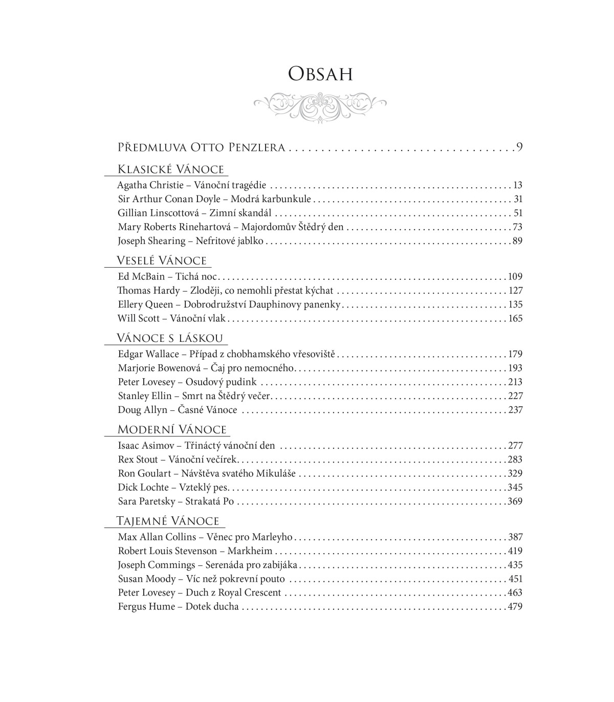 Velká kniha vánočních detektivek a záhad