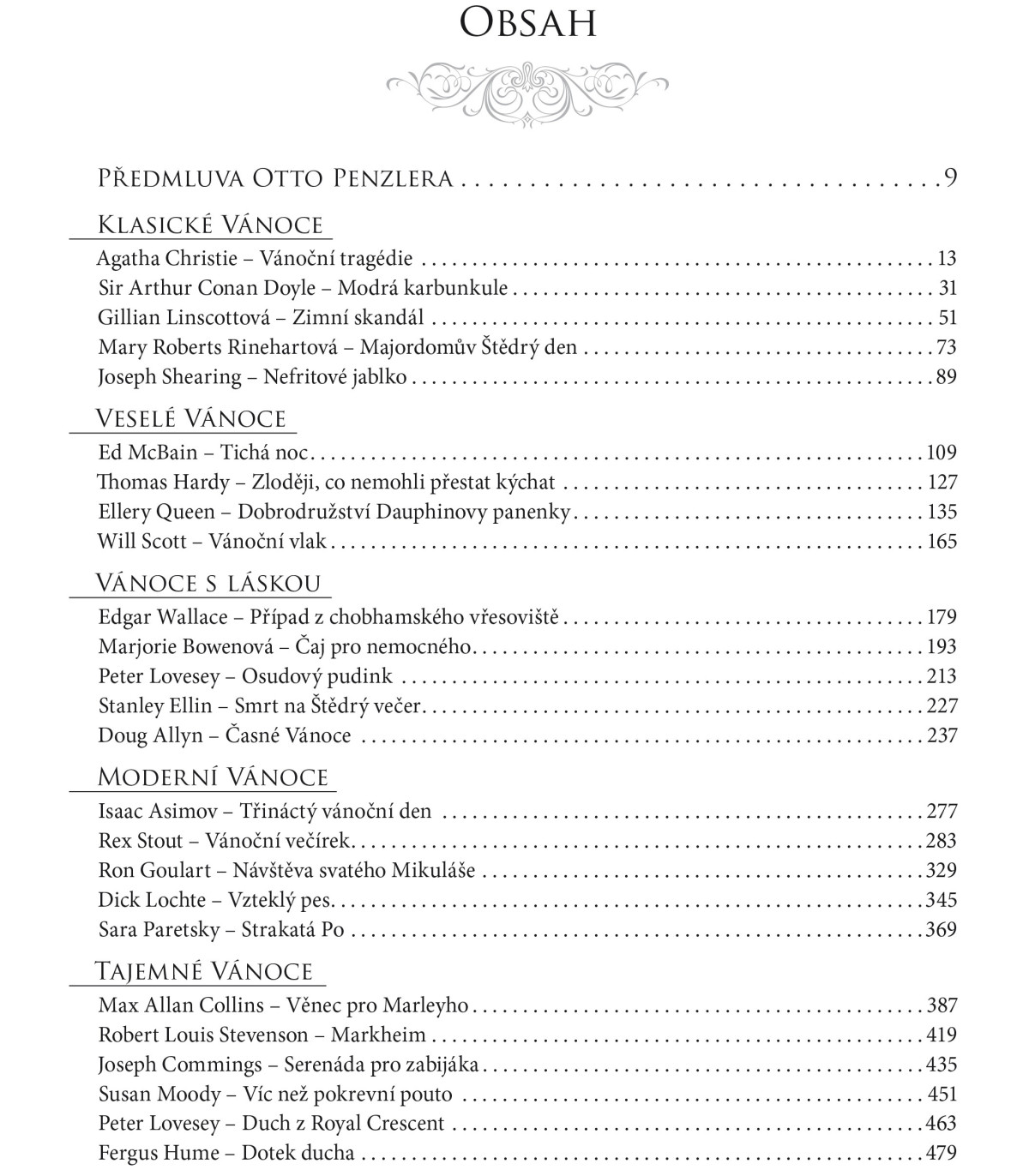 Velká kniha vánočních detektivek a záhad