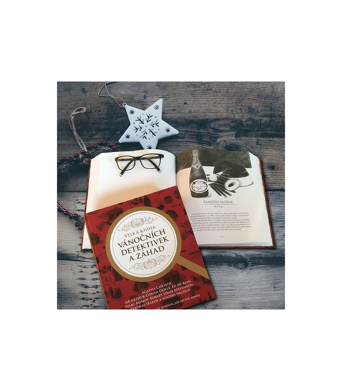 Velká kniha vánočních detektivek a záhad
