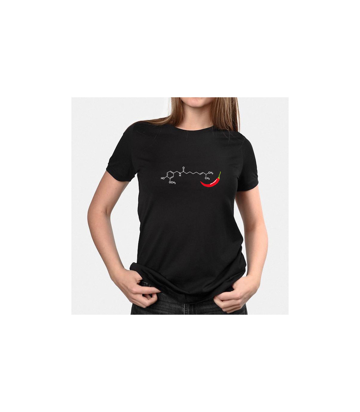 Dámské tričko, chilli