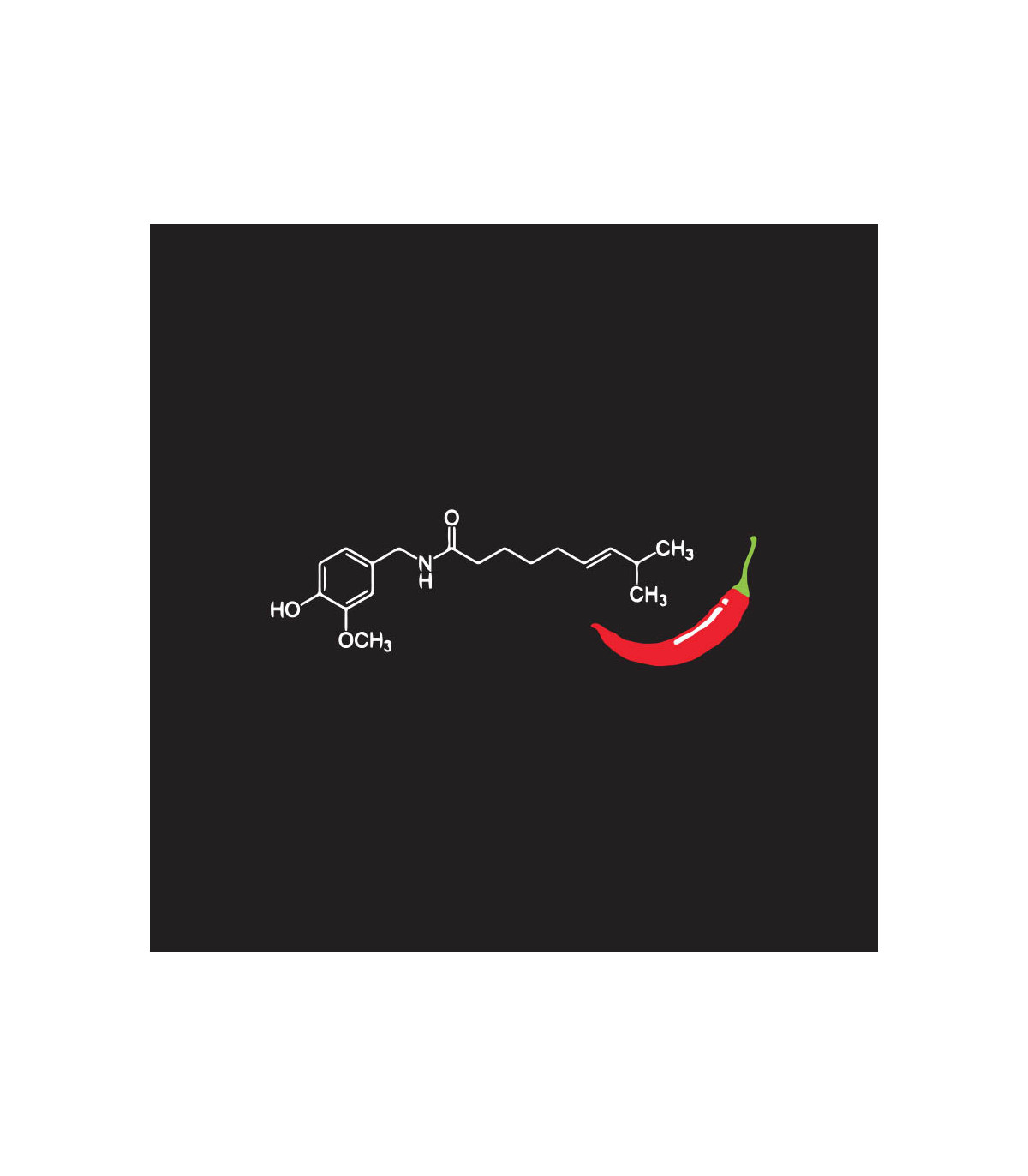 Dámské tričko, chilli