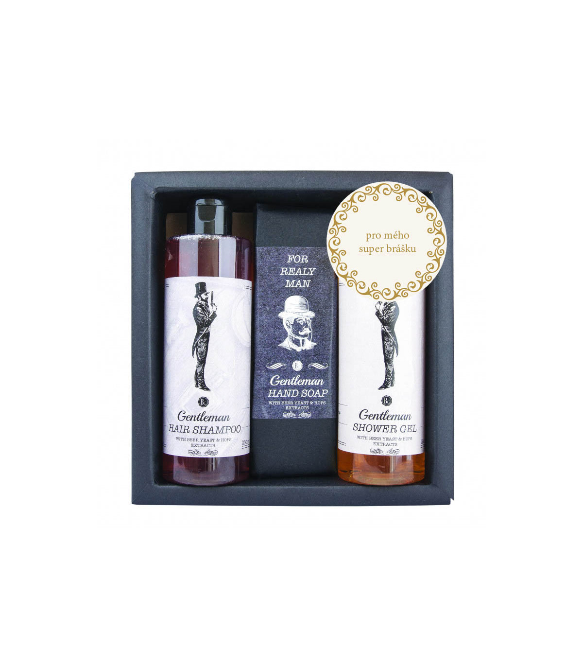 Kozmetický balíček pre gentlemanov